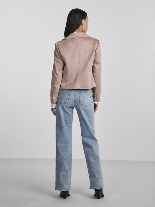 Pieces Pieces Jakna od imitacije kože 17134838 Ružičasta Regular Fit