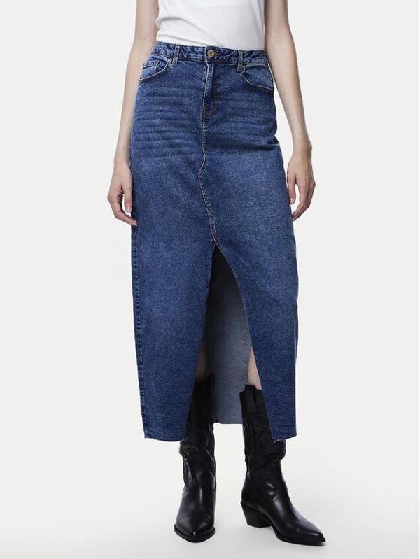 Pieces Pieces Jeans suknja Jessie 17150234 Plava Regular Fit