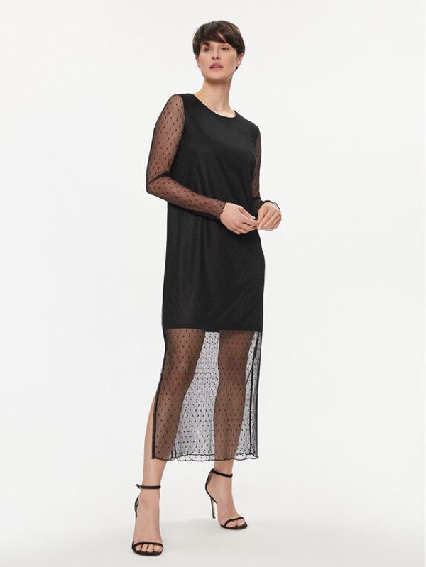 Pieces Pieces Koktel haljina 17146719 Crna Regular Fit