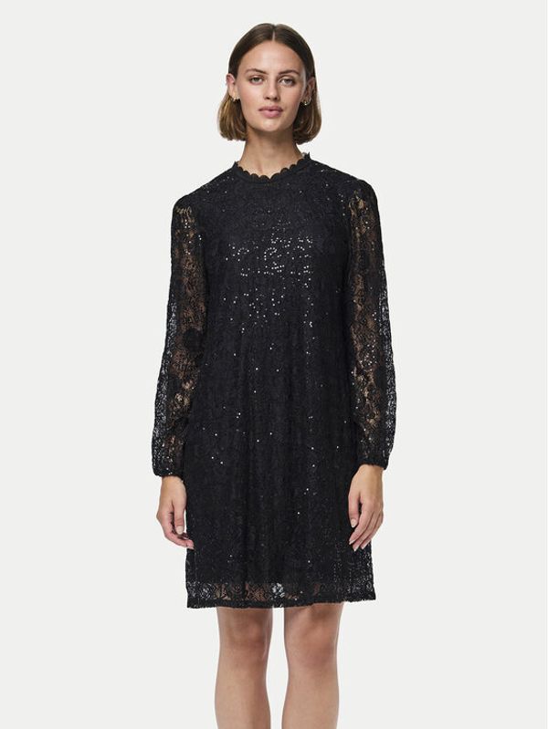 Pieces Pieces Koktel haljina Olline 17151584 Crna Regular Fit
