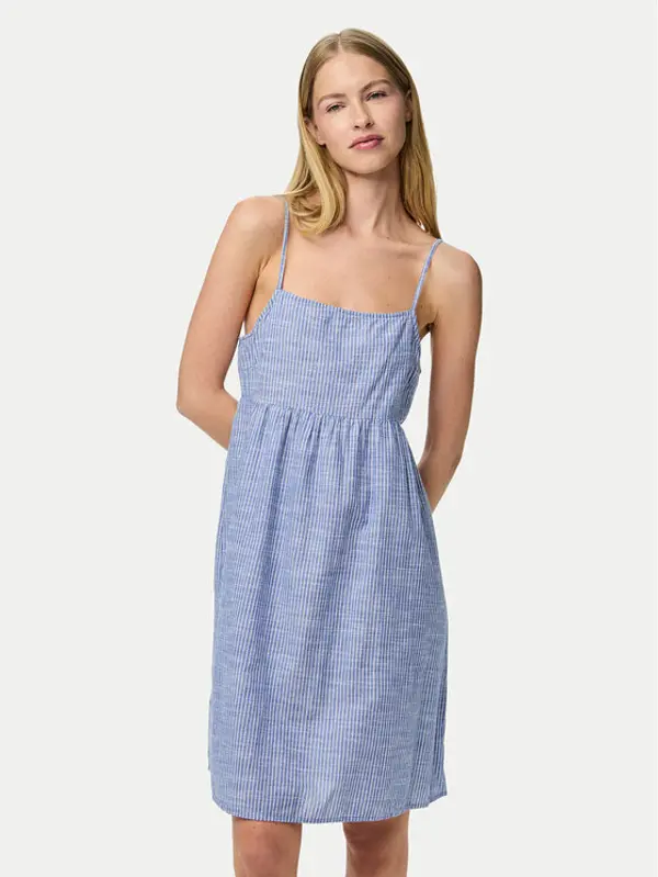 Pieces Pieces Ljetna haljina Apia 17155309 Plava Regular Fit