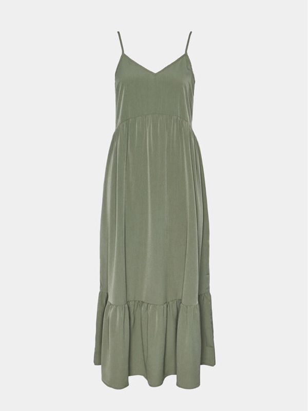 Pieces Pieces Ljetna haljina Sade 17146543 Zelena Wide Fit