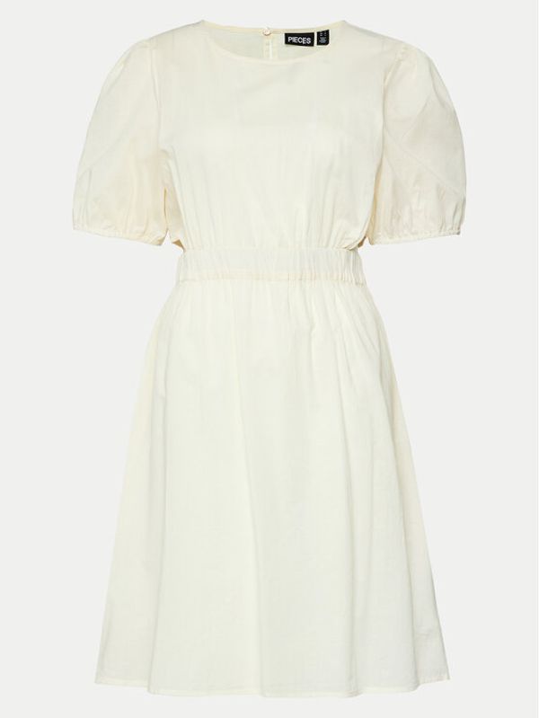 Pieces Pieces Ljetna haljina Shella 17126245 Bež Regular Fit