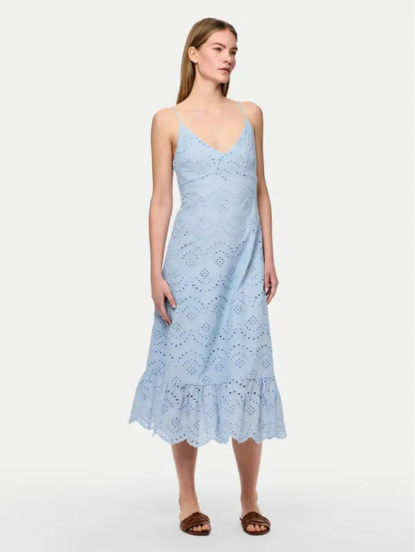 Pieces Pieces Ljetna haljina Vilde 17156565 Svijetloplava Regular Fit