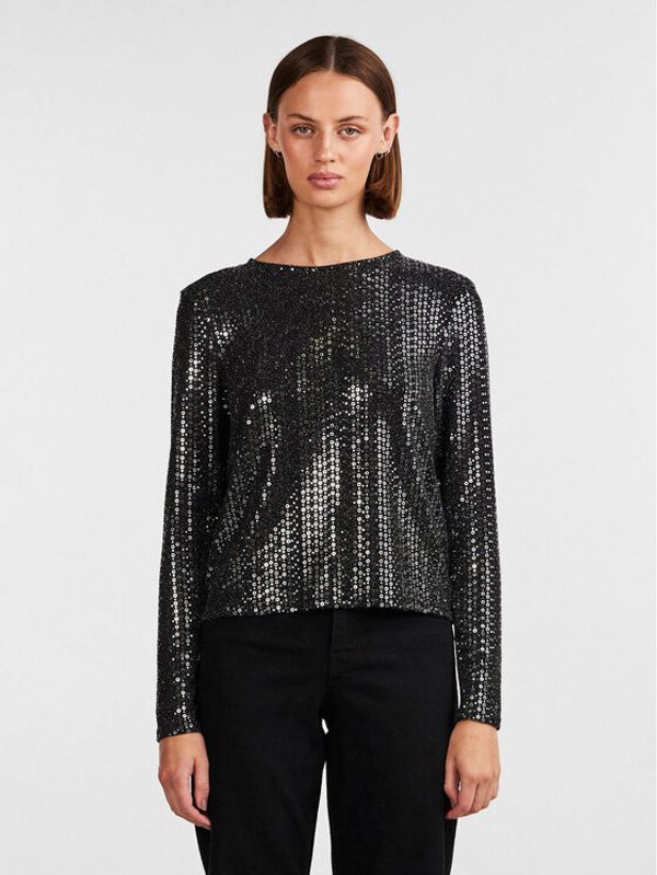 Pieces Pieces Majica 17143894 Crna Regular Fit