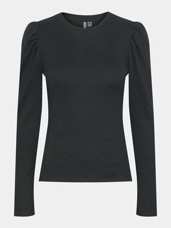 Pieces Pieces Majica Janna 17148584 Crna Regular Fit