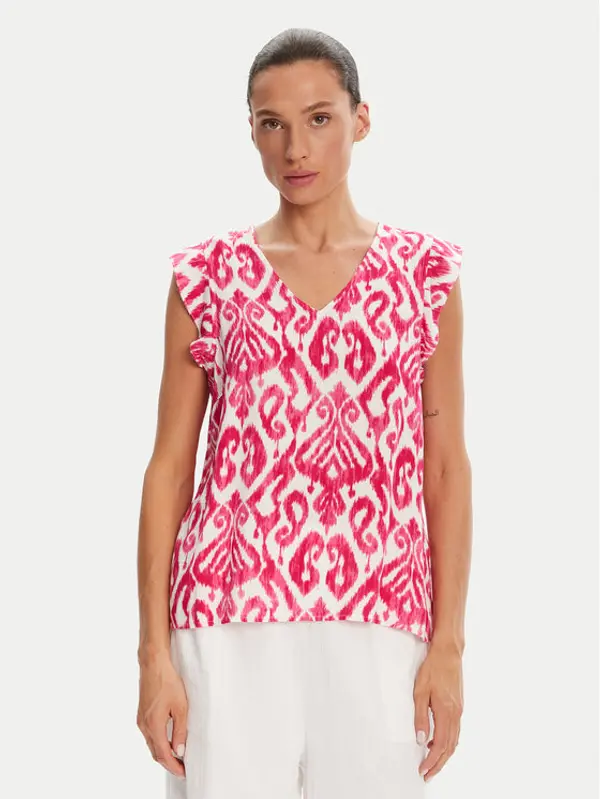 Pieces Pieces Majica Nya 17147804 Ružičasta Regular Fit