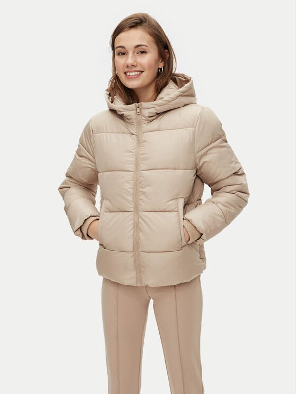 Pieces Pieces Pernata jakna 17115626 Bež Regular Fit