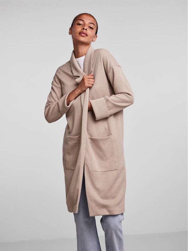 Pieces Pieces Prijelazni kaput 17090175 Bež Regular Fit