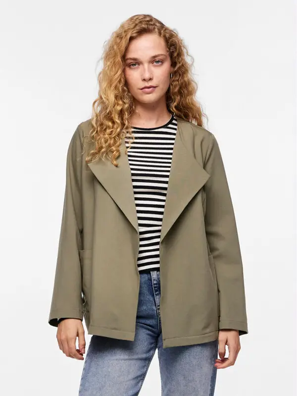 Pieces Pieces Sakoi Bosella 17146550 Zelena Regular Fit