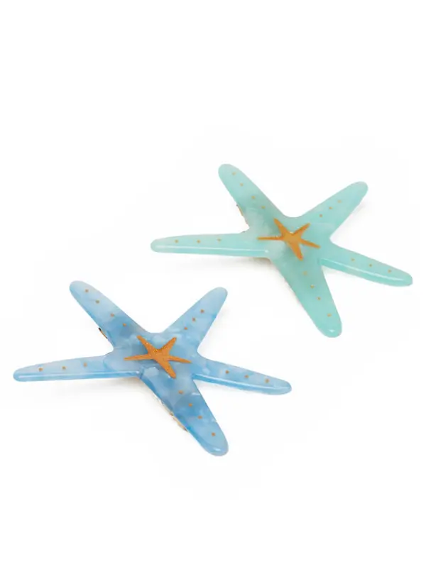 Pieces Pieces Set ukosnice za kosu Pclana 2-Pack Hairclip 17156212 Plava