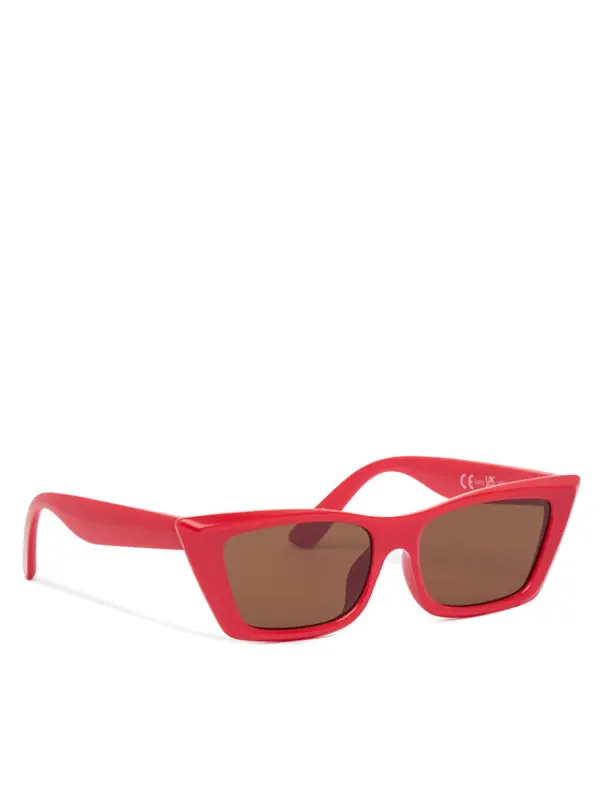 Pieces Pieces Sunčane naočale Pctrine Sunglass Box 175942 Crvena
