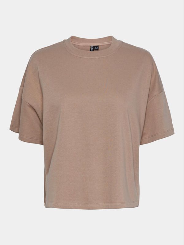 Pieces Pieces T-shirt Chilli Summer 17118870 Bež Loose Fit