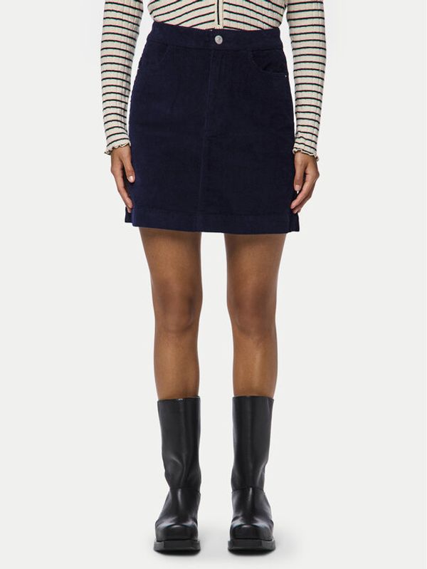 Pieces Pieces Trapez suknja Rillo 17154207 Tamnoplava Regular Fit