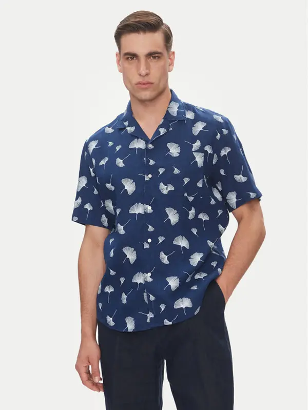 Pierre Cardin Pierre Cardin Košulja C6 45610.0486 Tamnoplava Regular Fit