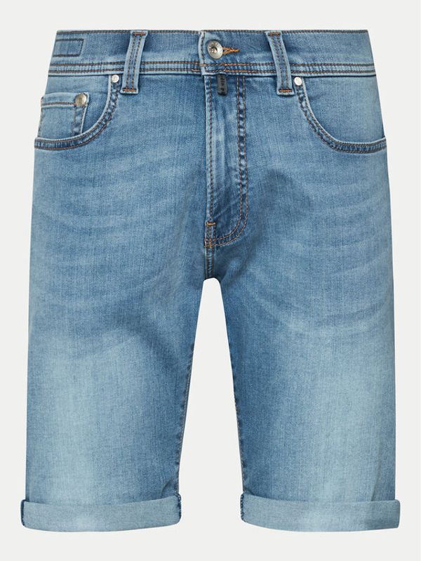 Pierre Cardin Pierre Cardin Kratke traperice 34520/000/8128 Plava Modern Fit