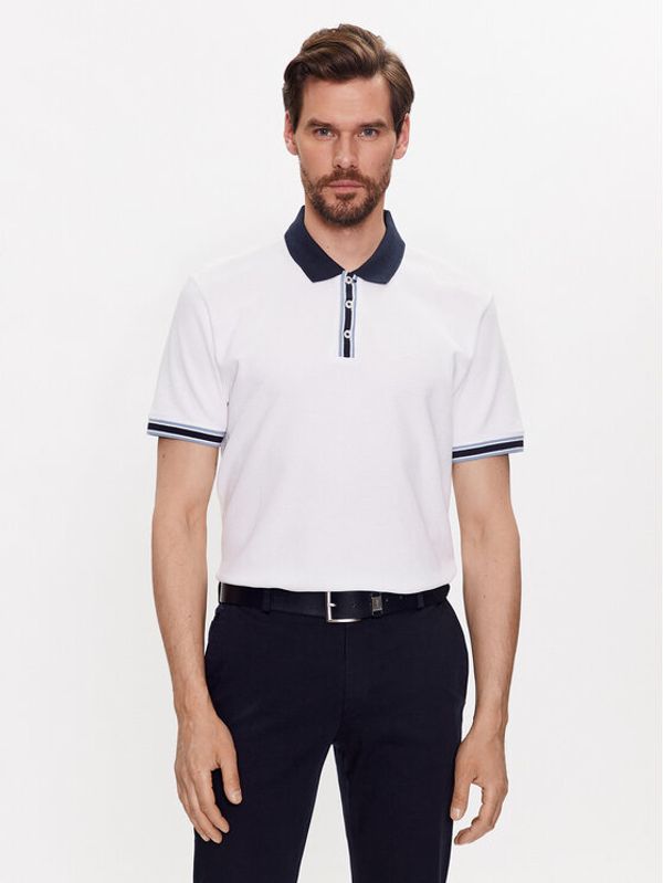 Pierre Cardin Pierre Cardin Polo 20714/000/2052 Bijela Regular Fit
