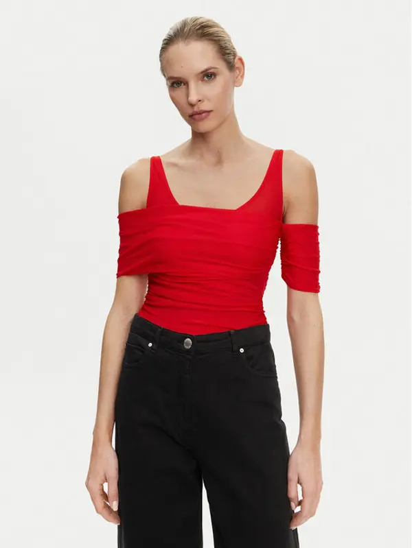 pinko PINKO Bodi Bella 104832 A2H1 Crvena Regular Fit