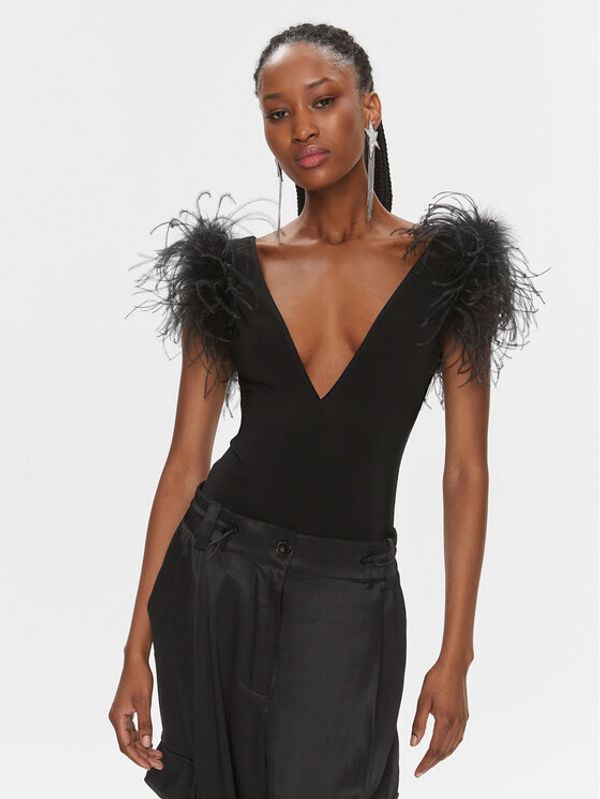 PINKO Pinko Bodi Buttafuoco Body. 102836 A1JQ Crna Slim Fit