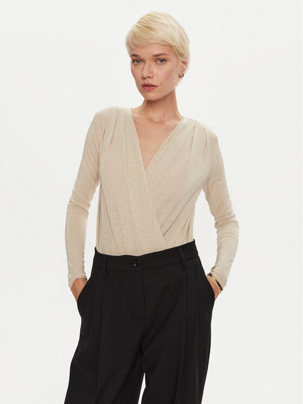 PINKO PINKO Bodi Calogero 104464 A29I Bež Regular Fit