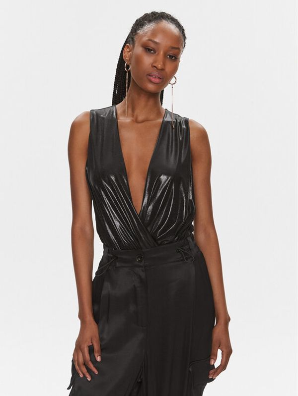 PINKO Pinko Bodi Sassalloro Body. 102863 Y5RA Crna Slim Fit