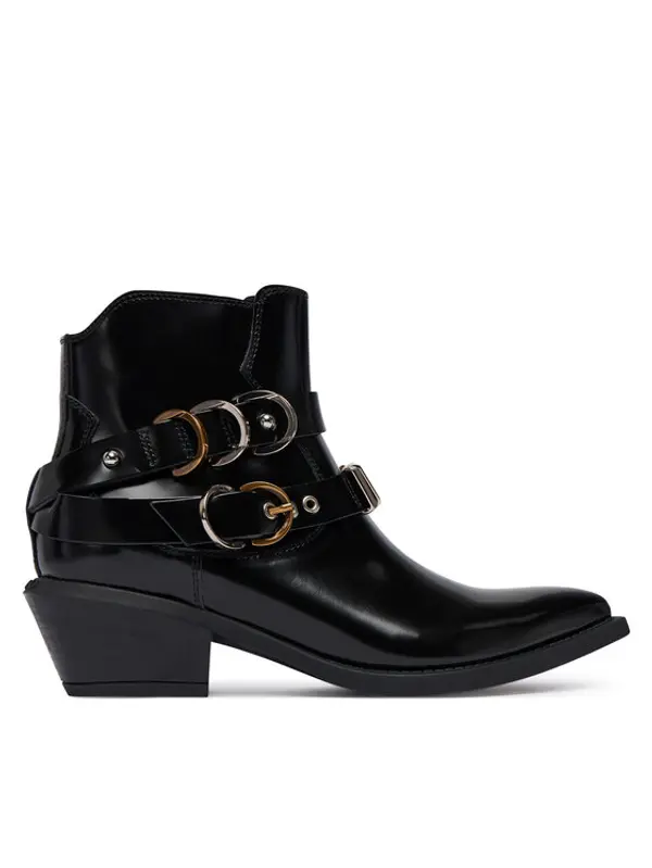 pinko PINKO Čizme Ankle Boot Box Calf SD0343 P114 Z99 Crna