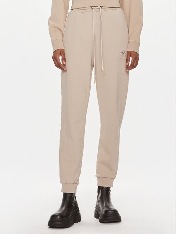PINKO Pinko Donji dio trenerke Carico 100371 A1N7 Bež Regular Fit