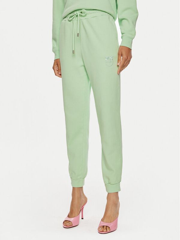 Pinko Pinko Donji dio trenerke Carico 100371 A21P Zelena Regular Fit