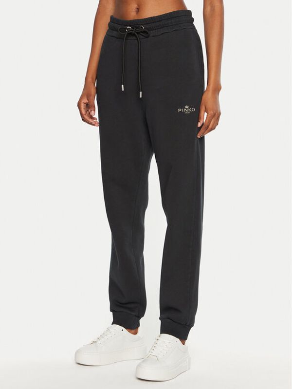 PINKO Pinko Donji dio trenerke Carico 100371 A27V Crna Regular Fit