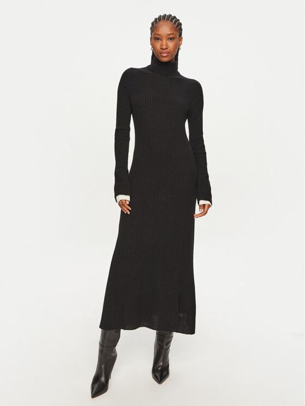 PINKO PINKO Džemper haljina Highlander 104470 A278 Crna Regular Fit