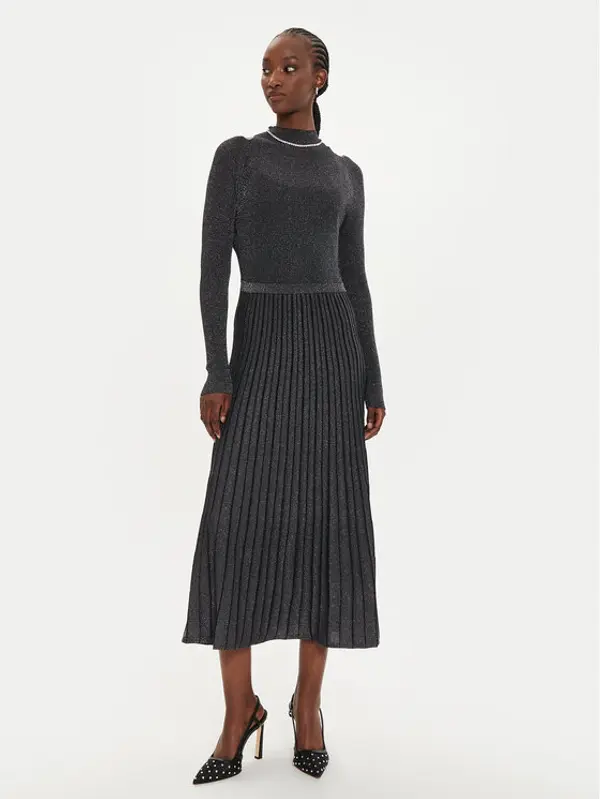 pinko PINKO Džemper haljina Ismaele Abito 104443 A28U Crna Regular Fit