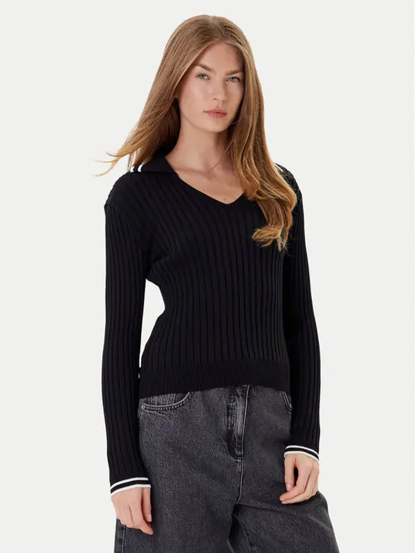 pinko PINKO Džemper Linosa 105418 A2PS Crna Regular Fit