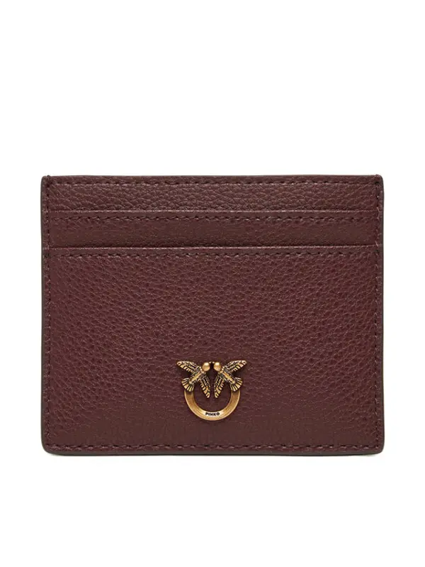 pinko PINKO Etui za kreditne kartice Card Holder Simply AI 25-26 PCPL 103762 A29Q Smeđa