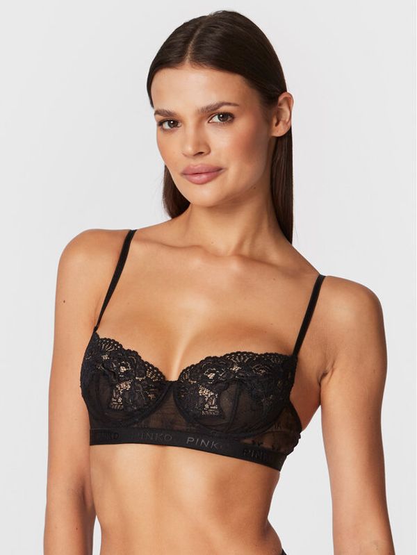 Pinko Pinko Grudnjak sa žicom Regan AI 22-23 BLK01 1G18DA Y7ES Crna