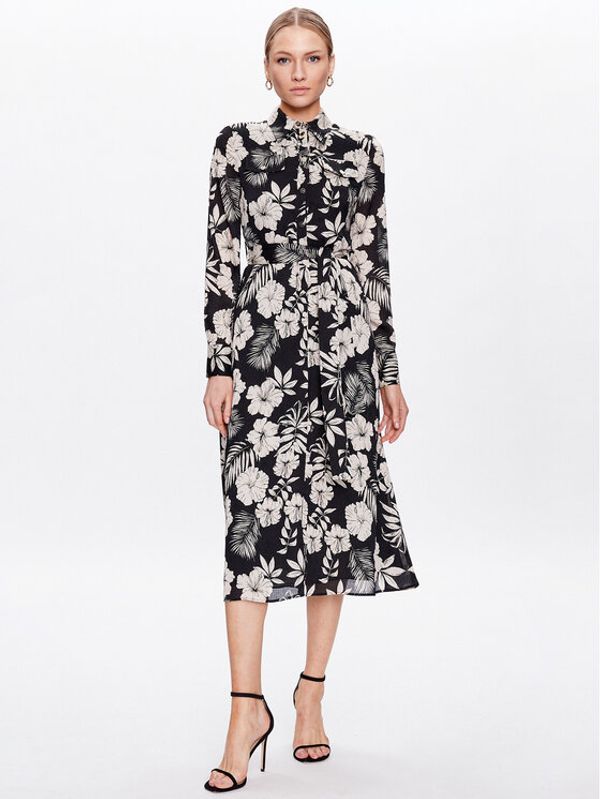 PINKO Pinko Haljina košulja 100909 A0OF Crna Regular Fit