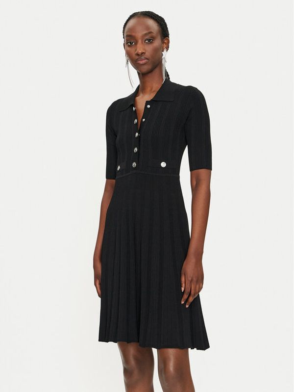 PINKO Pinko Haljina za svaki dan Viscosa Mix 104032 A239 Crna Slim Fit