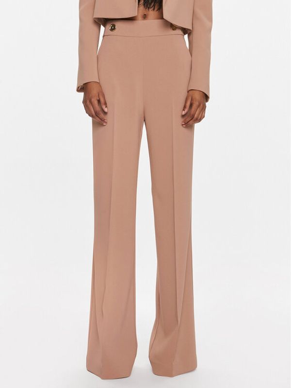PINKO Pinko Hlače 100055 A14I Smeđa Straight Fit