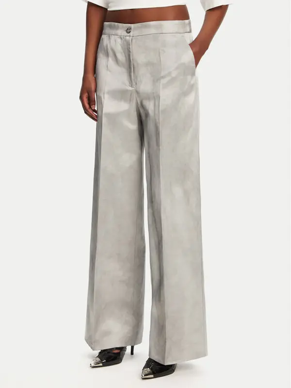 pinko PINKO Hlače 104805 A2BP Siva Regular Fit