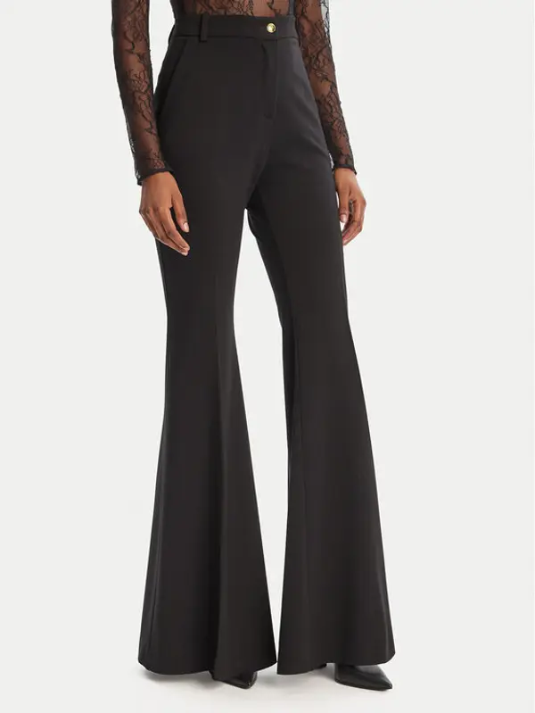 pinko PINKO Hlače 105705 A24C Crna Regular Fit