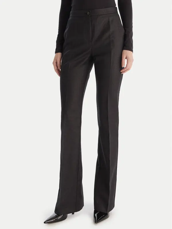 pinko PINKO Hlače Aguenda 106124 A305 Crna Regular Fit
