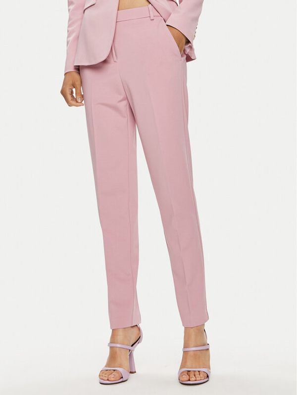 PINKO Pinko Hlače Bello 100155 A1L4 Ružičasta Regular Fit
