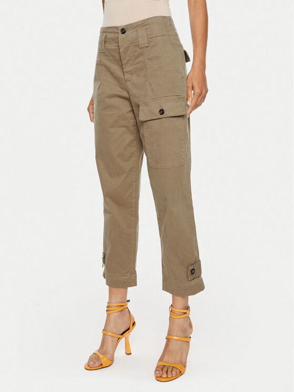 PINKO Pinko Hlače Globo 102042 A215 Smeđa Regular Fit