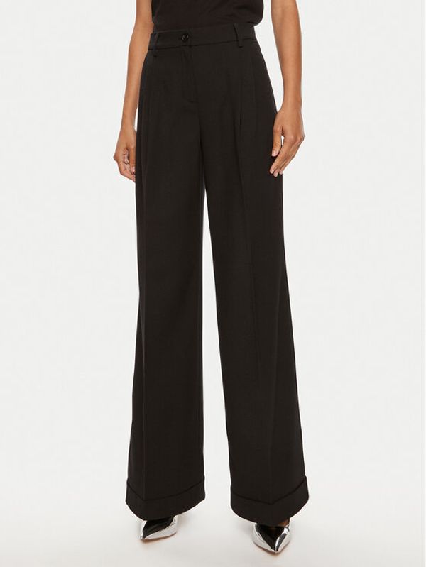 Pinko Pinko Hlače Peru' 103701 A1XX Crna Regular Fit