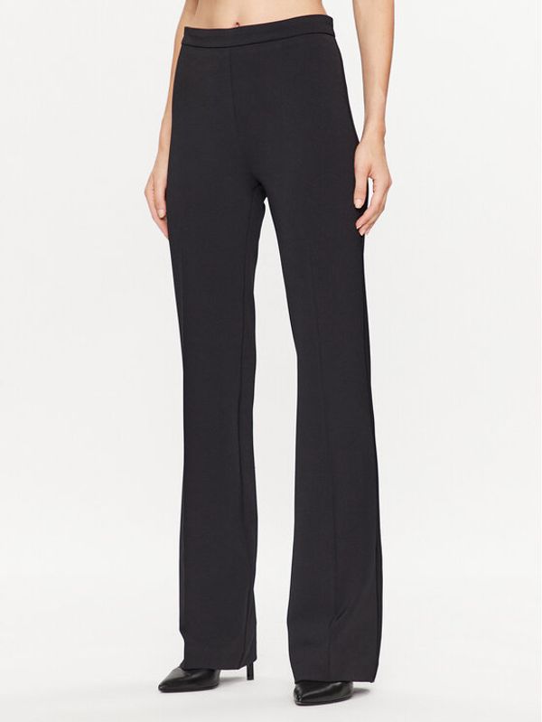 PINKO Pinko Hlače Spin Pantalone 101591 A0HC Crna Regular Fit