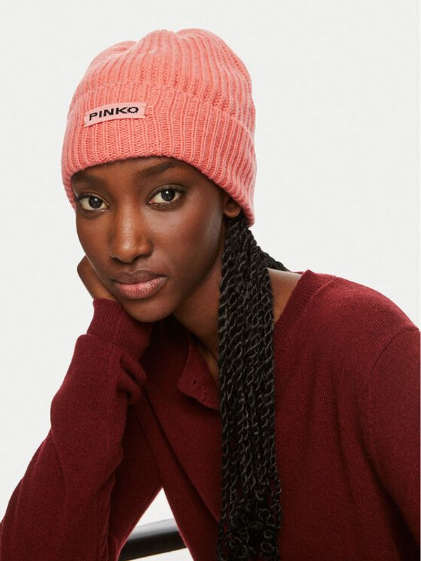 PINKO Pinko Kapa Lambkin Cuffia AI 24-25 BLK01 104489 A1CH Koraljna