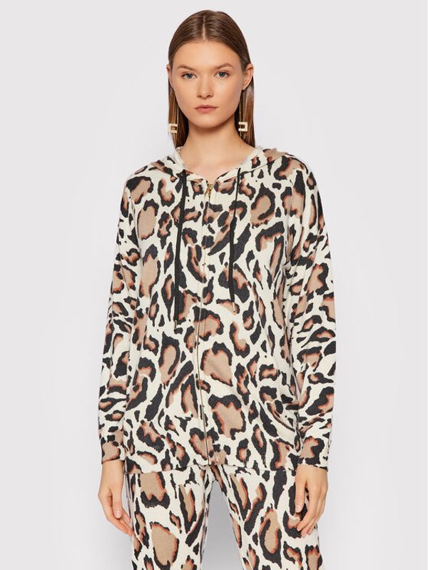 Pinko Pinko Kardigan 1Q10AK Y7PH Bež Regular Fit