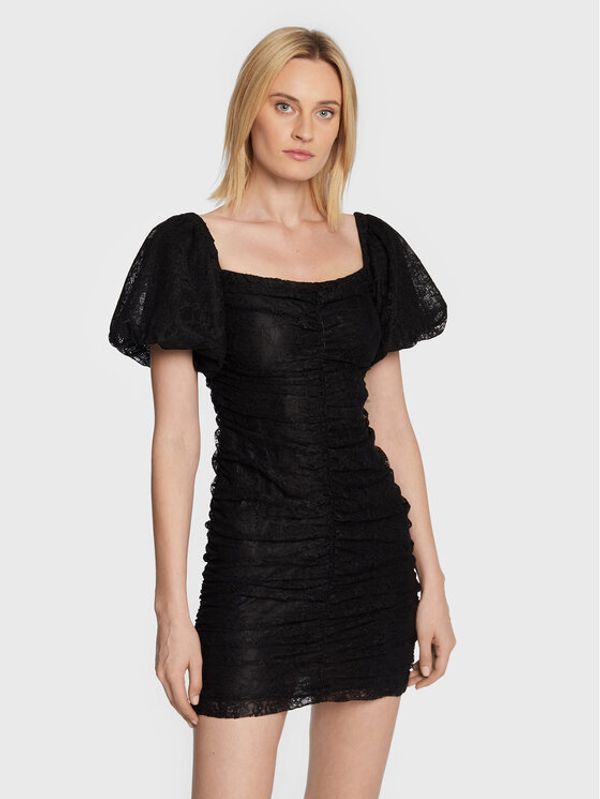 Pinko Pinko Koktel haljina Agostina 1G18FV 7585 Crna Slim Fit