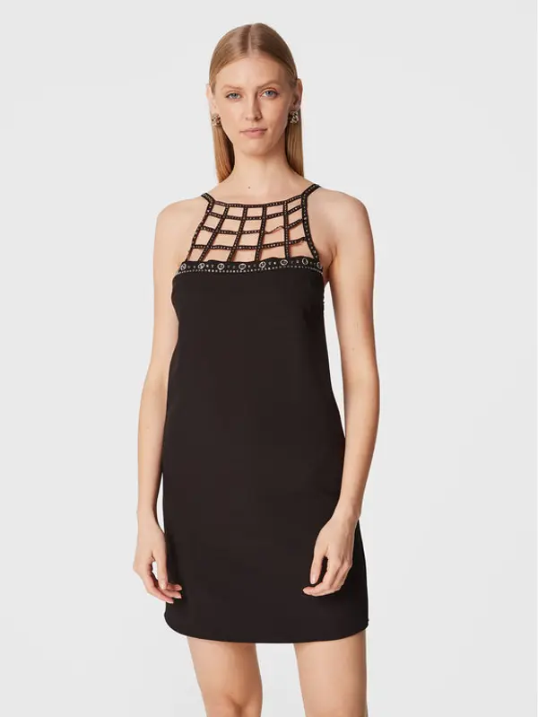 pinko Pinko Koktel haljina Alice 1G17XP A034 Crna Regular Fit