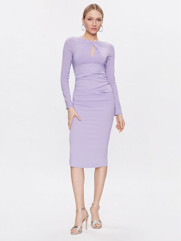 PINKO Pinko Koktel haljina Ancasti 100111 A0GM Ljubičasta Regular Fit