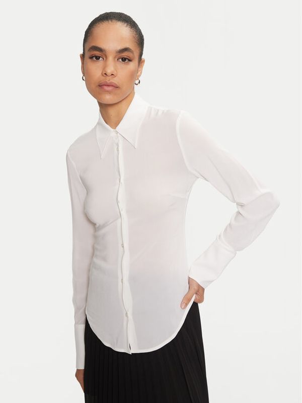 PINKO PINKO Košulja 100612 A1NI Bijela Regular Fit